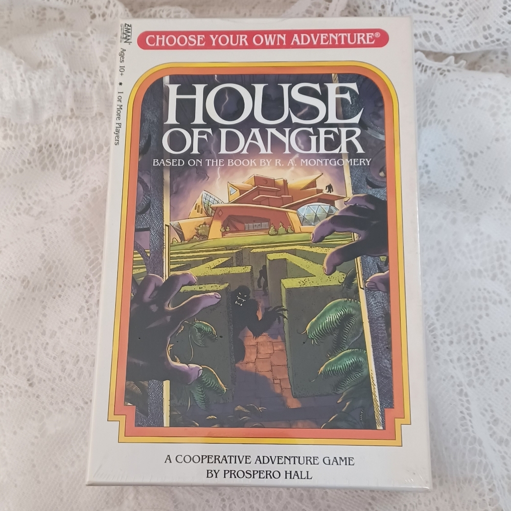 NEW SEALED BOX CHOOSE YOUR OWN ADVENTURE HOUSE OF DANGER GAME FROM Z-MAN GAMES